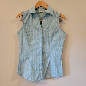 Riders By Lee Sleeveless Button Front Top, Small